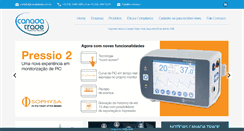 Desktop Screenshot of canadatrade.com.br
